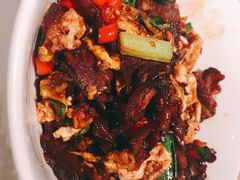 卤牛肉炒蛋-老长沙龙虾馆·聚会餐厅(白石洲店)