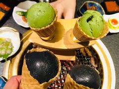黑芝麻冰淇淋-神户赤童日式烤肉(金地广场店)