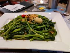 秘制虾酱炒空心菜-帕蓝·暹罗料理(曲阳店)