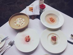 鸭肝批树莓酒糟啫喱-三嚥阁 La Villa Restaurant