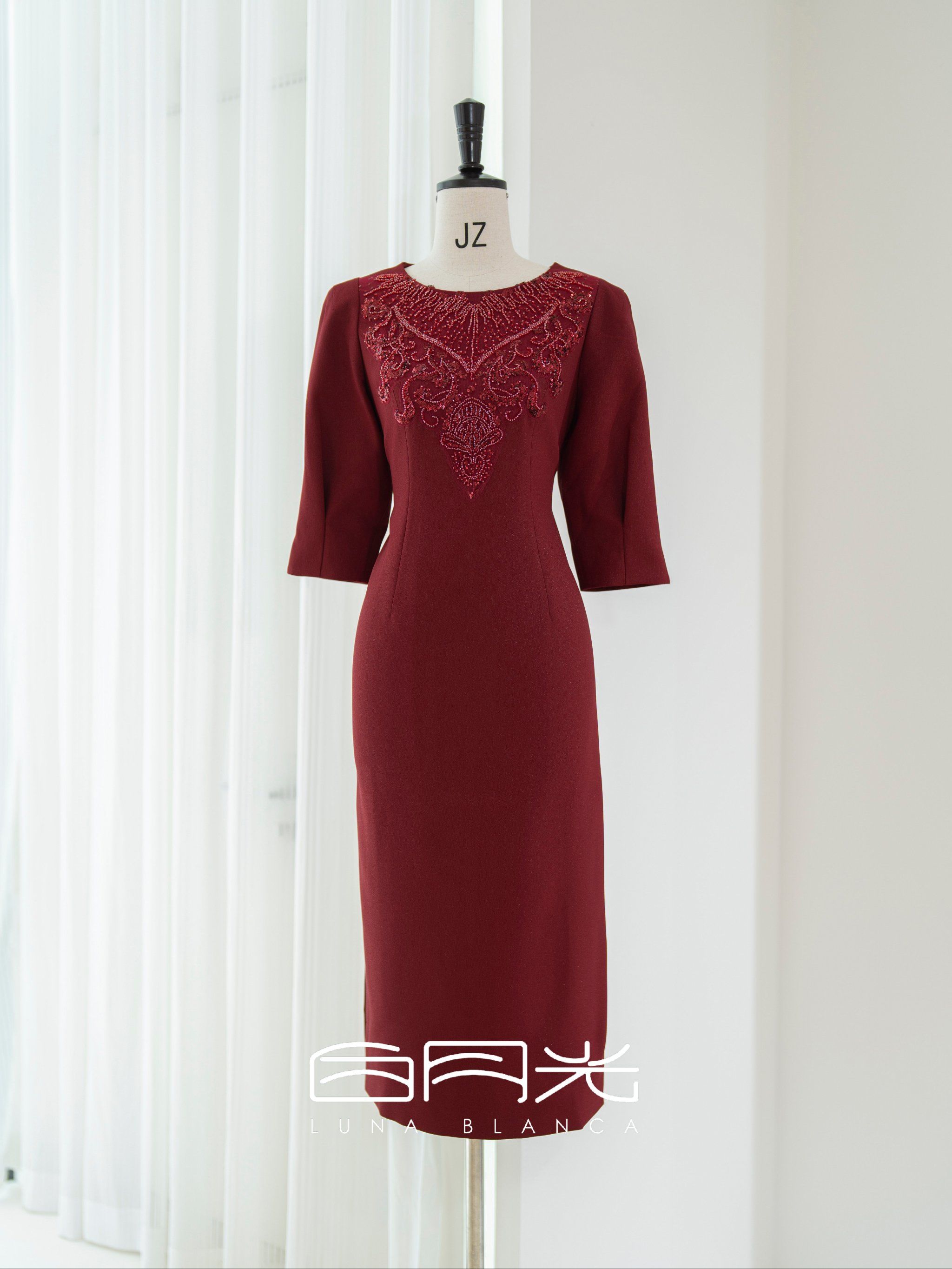 几款红色妈妈礼服[爱心]