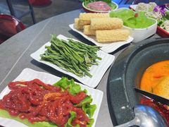 必须脆的贡菜-生活如沸·顺德水牛奶火锅(大学路店)
