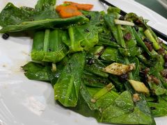豆豉鲮鱼炒山苏-香山小厨(南联路店)