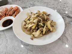 野山笋炒肉丝-紫藤园·天目湖大鱼头(南山竹海店)