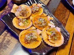 蒜香原粒扇贝-质烤烤物·活烤海鲜(质烤总店)