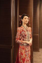 -懿沉香中式嫁衣礼服秀禾服龙凤褂马来褂旗袍总店