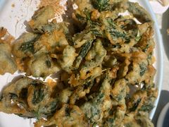 炸花椒芽儿-华盛园卷子王农家菜水库鱼