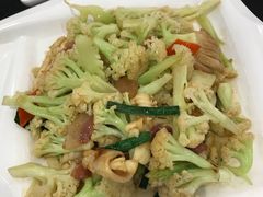 炒台山菜花-潮喜竹溪荔湖酒家(荔枝湾店)