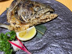 盐烤三文鱼头-富山日式料理(宽厚里店)