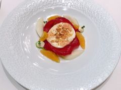 时令鲜桃沙拉-福楼法餐厅FLO