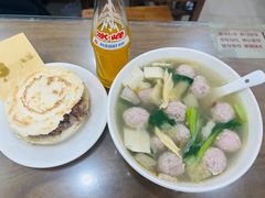生汆丸子汤-子午路张记肉夹馍(翠华路店)