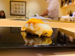 加拿大甜虾配马粪海胆-鮨青(恒基名人购物中心店)