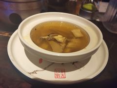 菌菇鸡汤-绿茶餐厅(光谷世界城步行街店)