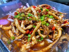 铁板鱿鱼须-昱龙大盆牛蛙馆(三兴街总店)
