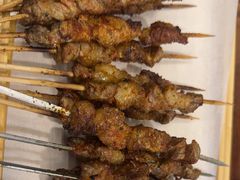 -劳动公园新疆人烤腰子