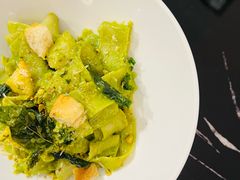 罗勒酱手工宽意面-1981牛排西餐厅(海信店)