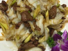 葱爆羊肉-西兰轩清真菜馆(北顺城街店)