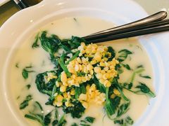 鲜豌豆瓣煮豆尖-陆壹捌餐厅(五大道店)