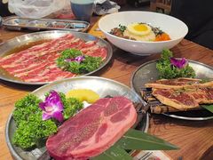 -明洞阿姨·韩式酱蟹烤肉·创意料理(三元桥店)