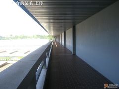 NTU之景 好长的走廊啊！-南洋理工大学A号餐厅