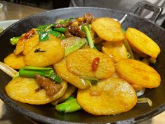 干锅土豆片-巴依兄弟西域美食(机场店)