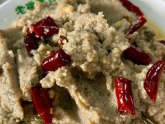 炒麻豆腐-老磁器口豆汁店(天坛店)