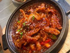 -草家酱蟹炭火烤肉店(珲春南路一店)