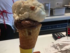 黑巧克力杏仁冰淇淋-Luneurs(幸福里店)