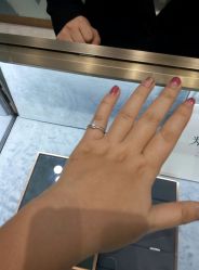 点击看大图 -钻石小鸟钻戒婚戒定制(石路店)