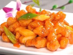 菠萝咕老肉-虹海圣肉饼店家常菜馆