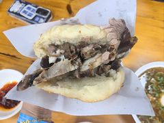 -京东一绝西海子西园烧饼夹肉