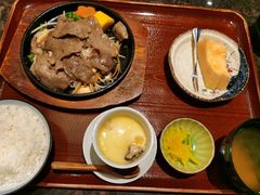 铁板牛舌配银芽-蘭·日本料理铁板烧(碧云路店)