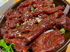 秘制香辣牛肉-胖记烤肉(江汉路店)