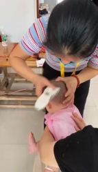 -天禧专业理胎发纪念品乐园·婴儿宝宝理发剃胎毛胎头胎毛笔定制店