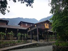 -天门沟九州驿站树上汤泉