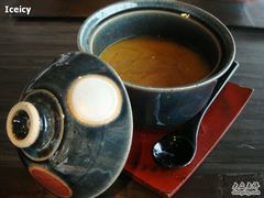 鹅肝蒸蛋羹配鱼翅-滩万日本料理Nadaman(国贸大酒店)