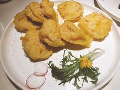白洋淀虾肉藕饼-小放牛河北菜(长安万达店)