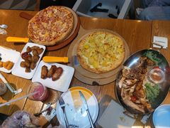 爆果肉榴梿比萨-乐凯撒披萨(中心书城店)