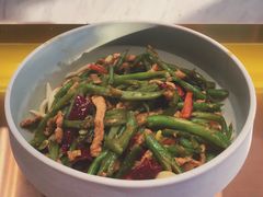 豆角丝炒肉拌转百刀-日上三甘(三里屯店)