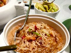 瑶柱虾干酸汤烩粉丝-甬府小鲜(万象城店)