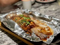 酱烤活鲈鱼-新白鹿餐厅(松江开元地中海店)