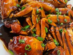 毛蟹炒年糕-老克勒上海菜(南京路步行街店)