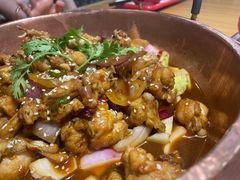 椒盐牛蛙-虾弄弄海派小龙虾·牛羊蝎子火锅