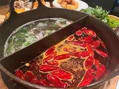 草本鸳鸯锅-盡膳口福跷脚牛肉火锅(晶耀前滩店)