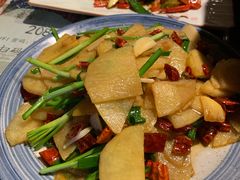 炒土豆片-侯家庄阿才有品私房菜馆