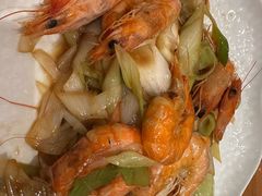 大葱炒大虾-张家小灶(东城店)