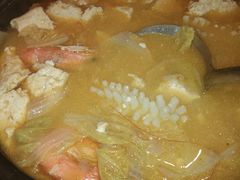 石锅海鲜豆腐-渔家风味·鲅鱼水饺·央视展播·海鲜天津菜(开发区店)