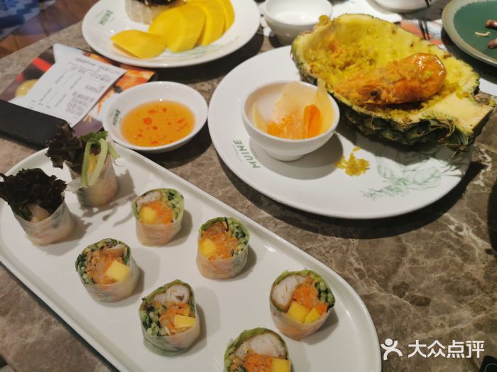 美奈小馆·越南料理(福田星河COCO Park店)芒果鱼柳米纸卷图片