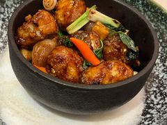 石锅三杯汁银鳕鱼-上海金桥红枫万豪酒店-万豪中餐厅