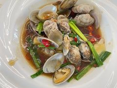 葱姜炒花甲-众味海鲜大排档·活海鲜·潮汕味(南澳店)